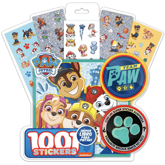Blister 1001 Stickers Paw Patrol
