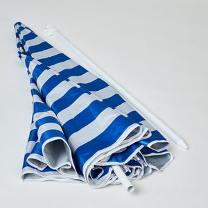 Quitasol Playa UV 2x2m con Bolso Azul