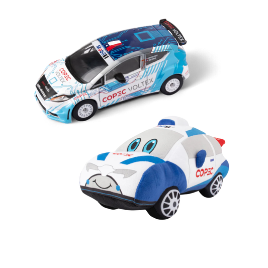 Combo Peluche Copec Rally + Auto Escala 1/55 Copec Voltex