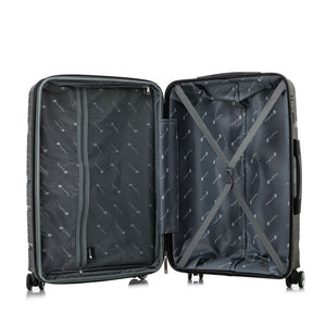Maleta Kippi Cabina (S) Rígida Ultra Resistente y Expandible Wavy Negro