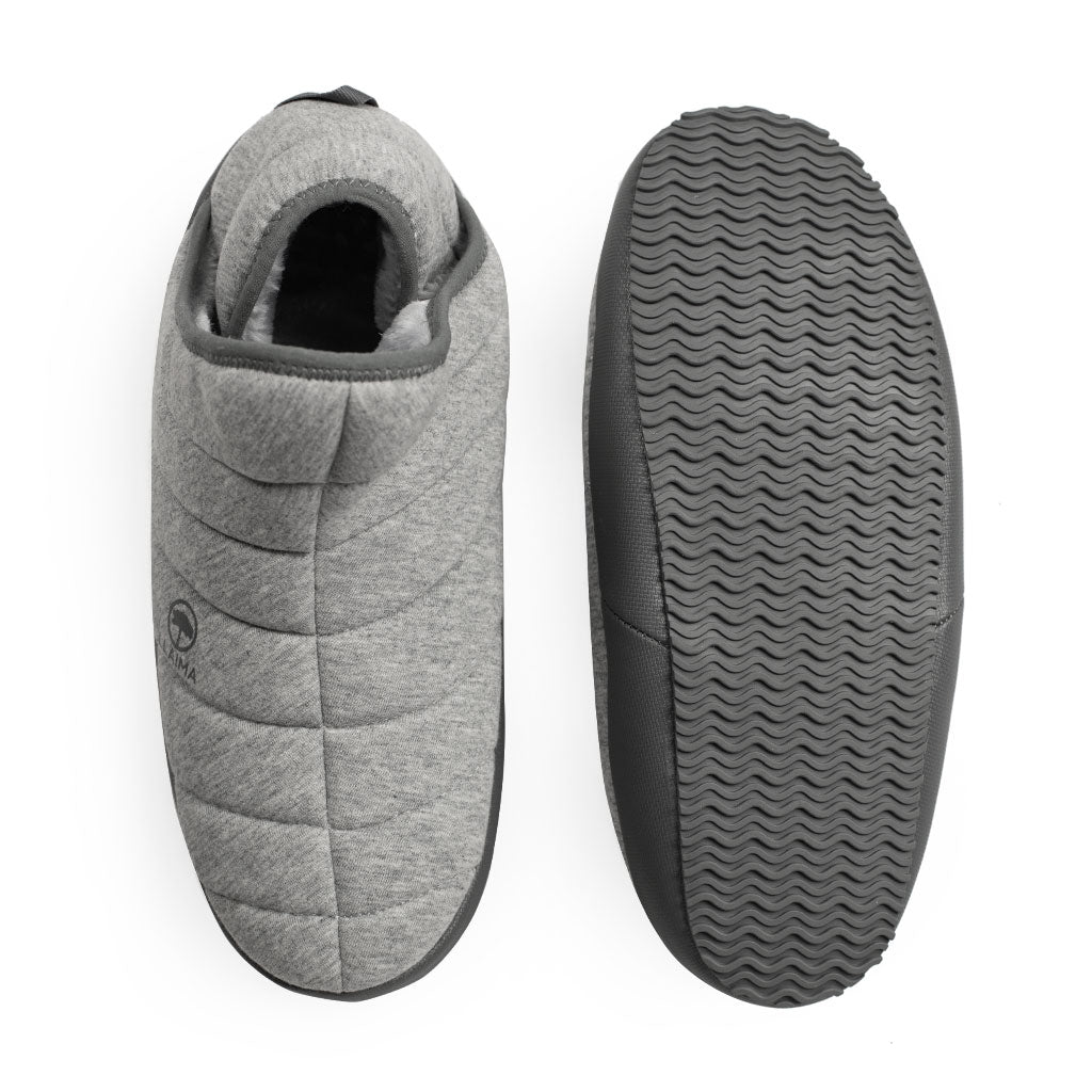 Pantufla Llaima Outdoor Acolchada Caña Alta Hombre Gris