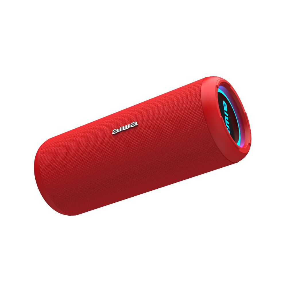 Parlante Bluetooth Portatil Rojo Aiwa Aw-Kf4