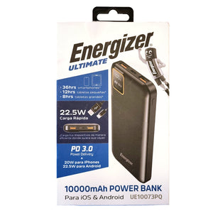 Powerbank Energizer 10.000 Mah Power Delivery 22.5W