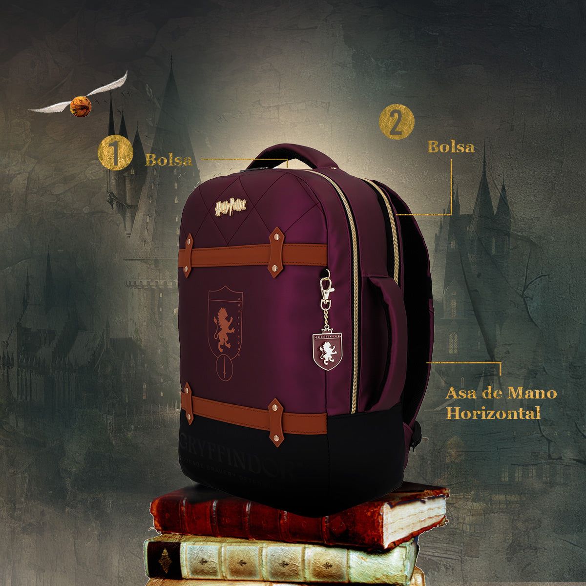 Mochila Harry Potter Gryffindor Burdeo
