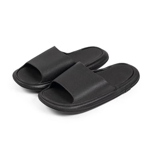 Sandalia Basic Slide Goma Negra