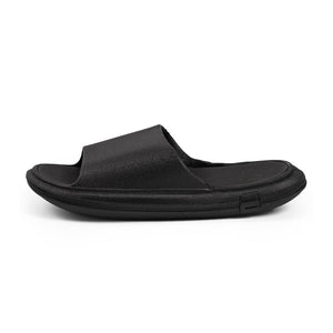 Sandalia Basic Slide Goma Negra