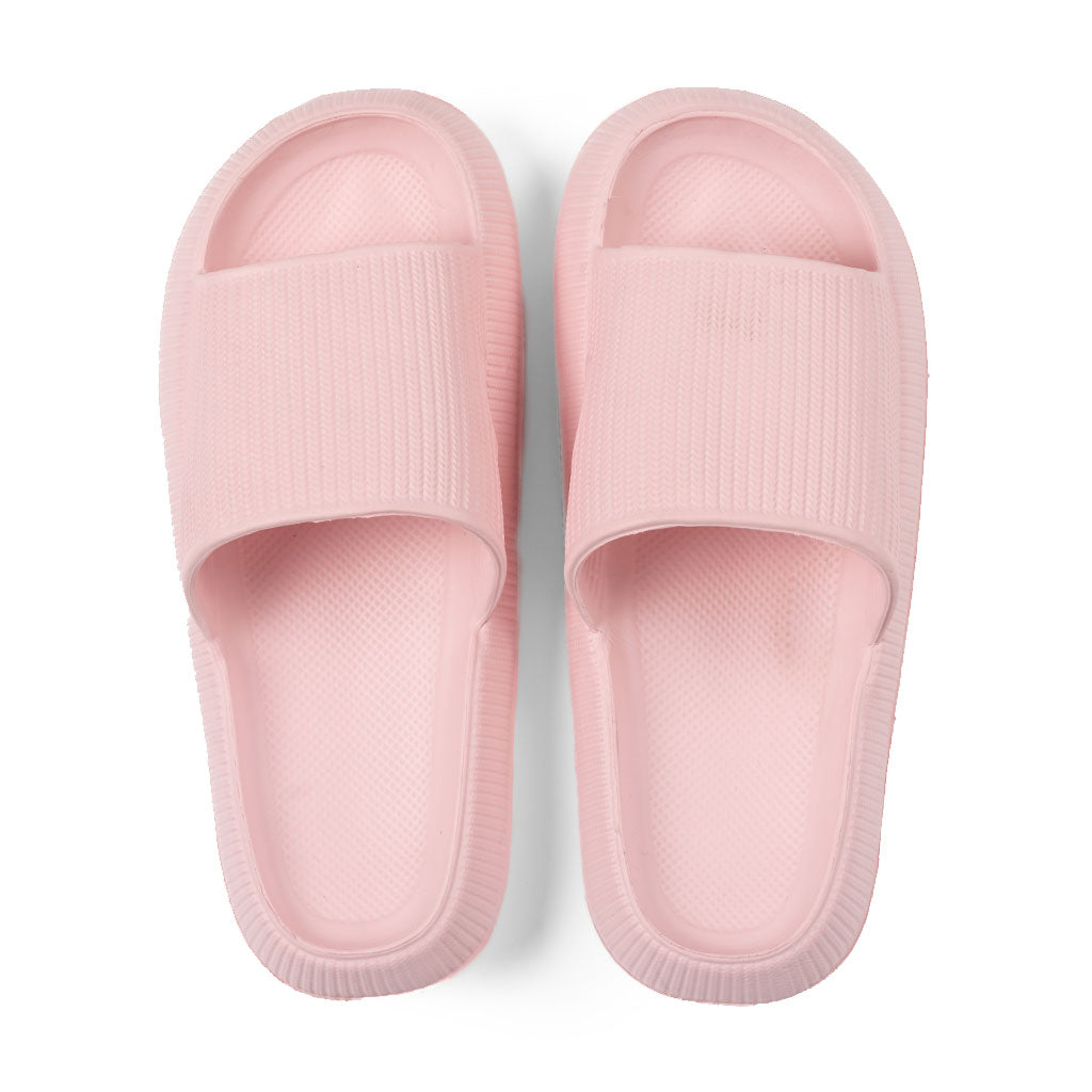 Sandalia Slide Goma Rosado